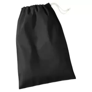Image of Westford Mill Recycled Cotton Stuff Bag (XL) (Black)