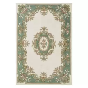 Image of Oriental Weavers Royal Indian Rug Aubusson Ivory Green 120X180cm