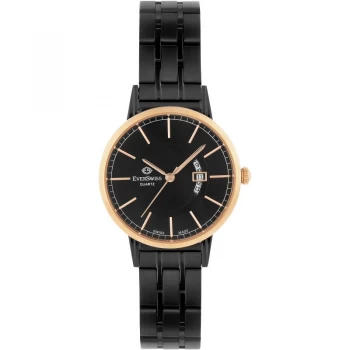 Image of EverSwiss Black 'Classic' Ladies Watch - 9749-lrbb
