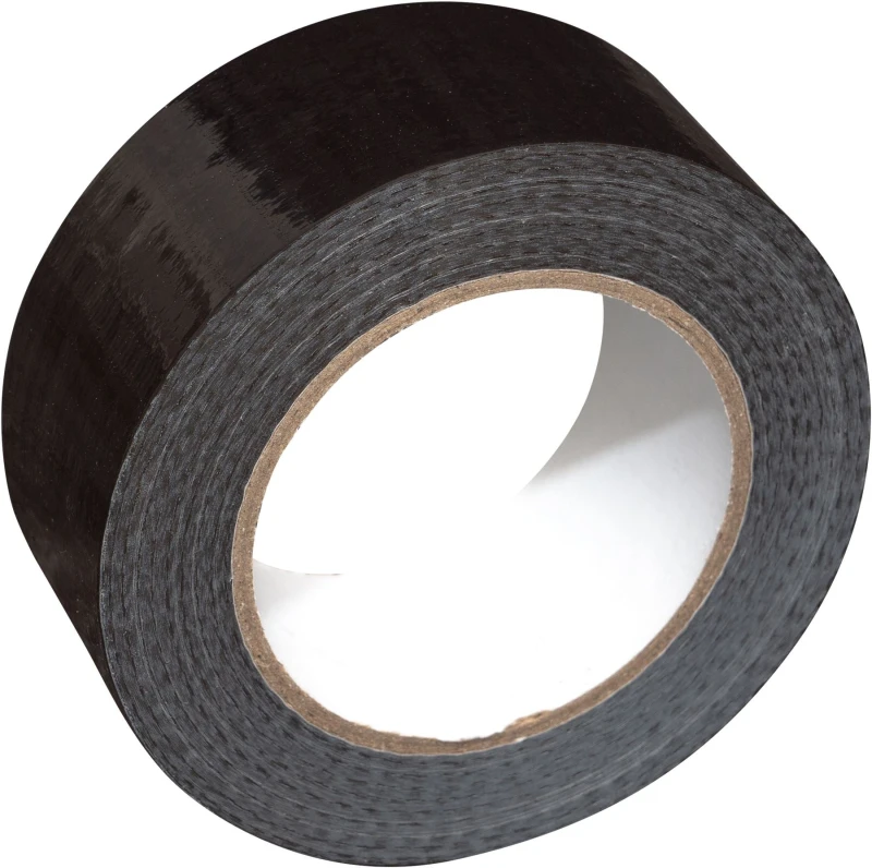 Image of 50m - 48mm Duck Duct Cloth Waterproof Gaffer Gaffa Tape - Black ELV-749974 Gaffer Tape