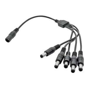 Image of BLUPONT CCTV 5 Way DC Splitter Power Adaptor