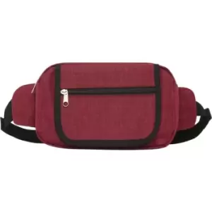 Image of Bullet Hoss Waist Bag (One Size) (Dark Red Heather)
