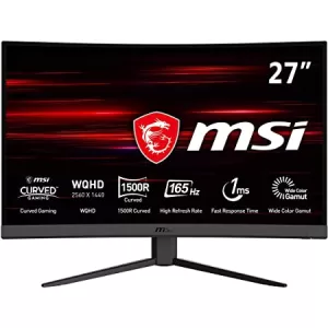 Image of MSI Optix 27" G27CQ4 Quad HD Curved LED Gaming Monitor