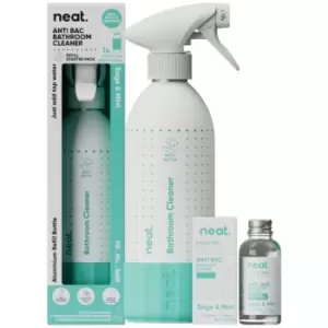 Image of Neat Antibac Bathroom Cleaner Starter Pack - Sage & Mint - 500ml