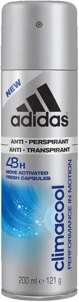 Image of Adidas Climacool Anti Perspirant Deodorant Spray 200ml