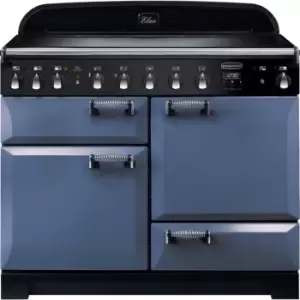 Image of Rangemaster Elan Deluxe ELA110EISB 110cm Electric Range Cooker with Induction Hob - Stone Blue - A/A/A Rated