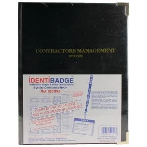 Image of Identibadge Contractor Book Set with Lanyards IBSSC5