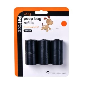 Image of Petface Poop Bag Dispenser Refills - 3 Pack