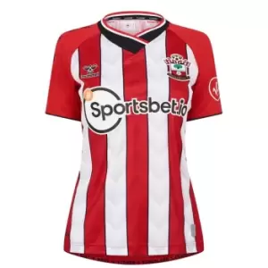 Image of Hummel Southampton FC Home Shirt 2021 2022 Womens - Red