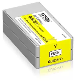 Image of Epson C13S020566|GJIC5(Y) Ink cartridge yellow, Content 32,5 ml...
