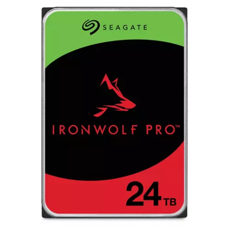 Image of Seagate Seagate IronWolf Pro ST24000NT002 internal hard drive 24 TB 7200 RPM 512 MB 3.5" Serial ATA III ST24000NT002