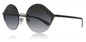 Image of Bvlgari BV6089 Sunglasses Matte Black/Pale Gold 20288G 55mm