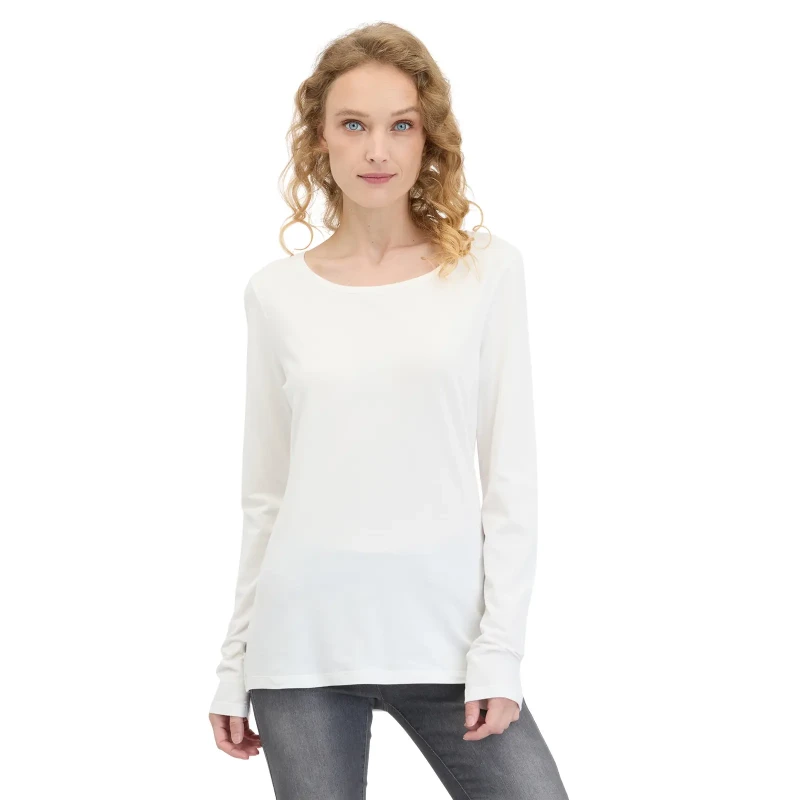 Image of Ragwear Womens long sleeve T-Shirt Ragwear Fllorah Gots Blanc Female XL