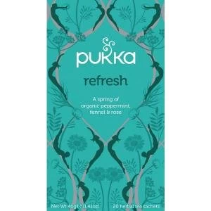 Image of Pukka Refresh Tea Pack of 20 P5002