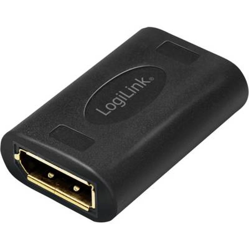 Image of Logilink LogiLink DisplayPort AV Adapter [1x DisplayPort - 1x DisplayPort] Black CV0145