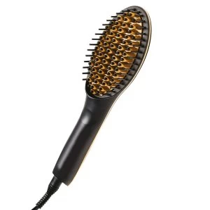 Image of JML Simply Straight Gold Heated Ceramic Hair Straightener Brush