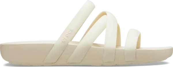 Image of Crocs Women Splash Strappy Sandals Bone 8