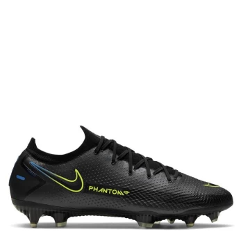 Image of Nike Phantom GT Elite FG Football Boots - Black/Cyber