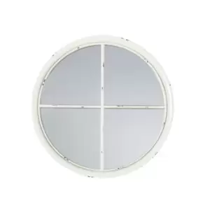 Image of Gallery Interiors Horley White Wall Mirror