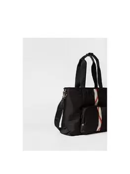 Image of Ps Paul Smith Nylon Tote Bag - Black