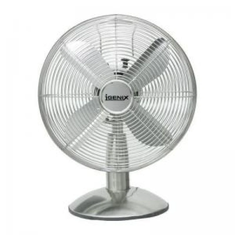 Image of ESE Direct 12" Retro Chrome Office Desk Fan 399986 Office Fans