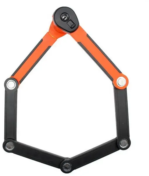Image of Kryptonite Evolution 790 Folding Lock 90cm - Sold Secure Gold 90CM Orange / Black