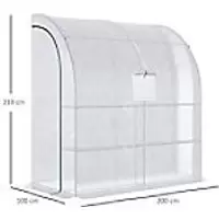 Image of OutSunny Patio Umbrella Offset Polyester, Steel Dark Grey