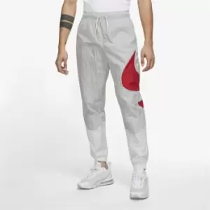 Image of Nike Sportswear Swoosh Mens Woven Pants - Grey