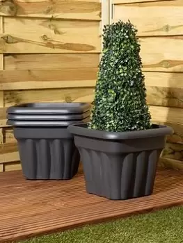 Image of Wham Set Of 4 Vista 33Cm Square Planter