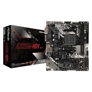 Image of ASRock A320M HDV R4.0 AMD Socket AM4 Motherboard