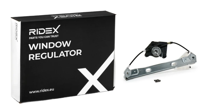 Image of RIDEX 1561W0127 Window regulator Right, Operating Mode: Electric, without electric motor Window Winder (1561)