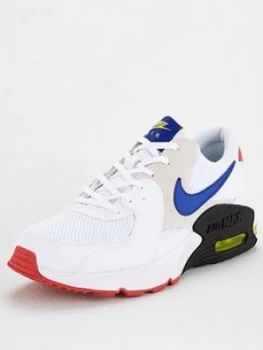 Image of Nike Air Max Excee - White/Blue/Green, White/Blue/Green, Size 7, Men