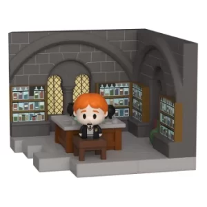 Image of Harry Potter Mini Moments Vinyl Figures Ron w/Neville Assortment (6)