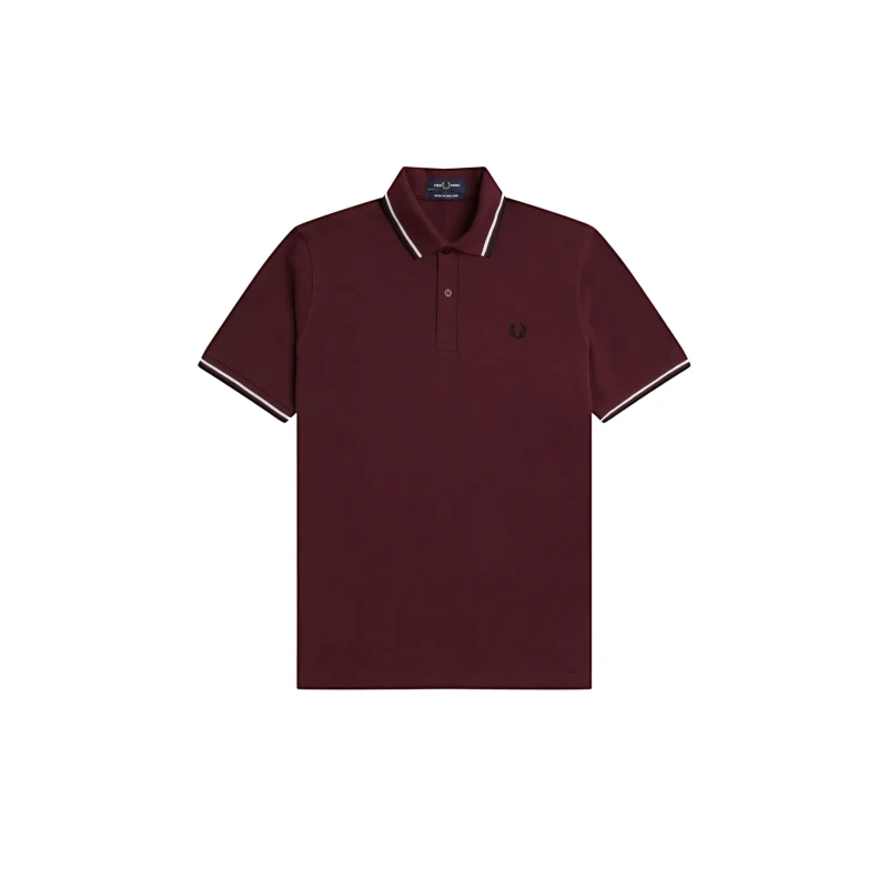 Image of Fred Perry Polo Fred Perry Twin Rouge Male 44