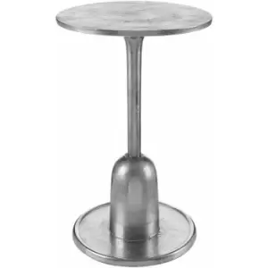 Image of Premier Housewares - Halle Side Table with Silver Finish