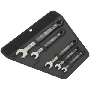Image of Wera 05020240001 6003 Joker 5 Imperial Set 1 Ring Spanner Set Impe...