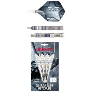 Image of Unicorn Gary Anderson Silver Star 80 Tungsten Darts 21g