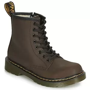 Image of Dr Martens 1460 SERENA JUNIOR boys's Childrens Mid Boots in Brown kid,11.5 kid,12 kid,13 kid,1 kid,2 kid,2.5 kid