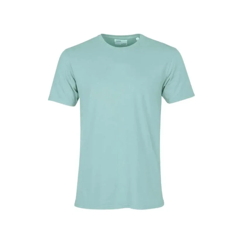 Image of Colorful Standard T-Shirt Colorful Standard Classic Organic Teal Blue Bleu Unisex XS