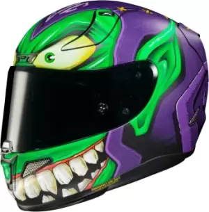 Image of HJC RPHA 11 Green Goblin Marvel Helmet, purple, Size S, purple, Size S