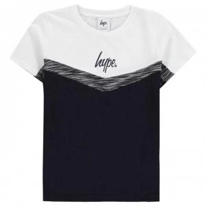 Image of Hype Chevron T-Shirt - Navy