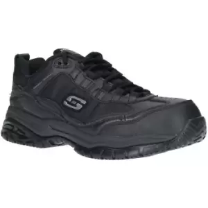 Image of Skechers Mens Soft Stride Work Trainer (12 UK) (Black) - Black