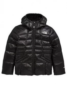 Image of The North Face The North Face Girls Moondoggy 2.0 Down Hooded Jacket Black Size 7 8 YearsS Women