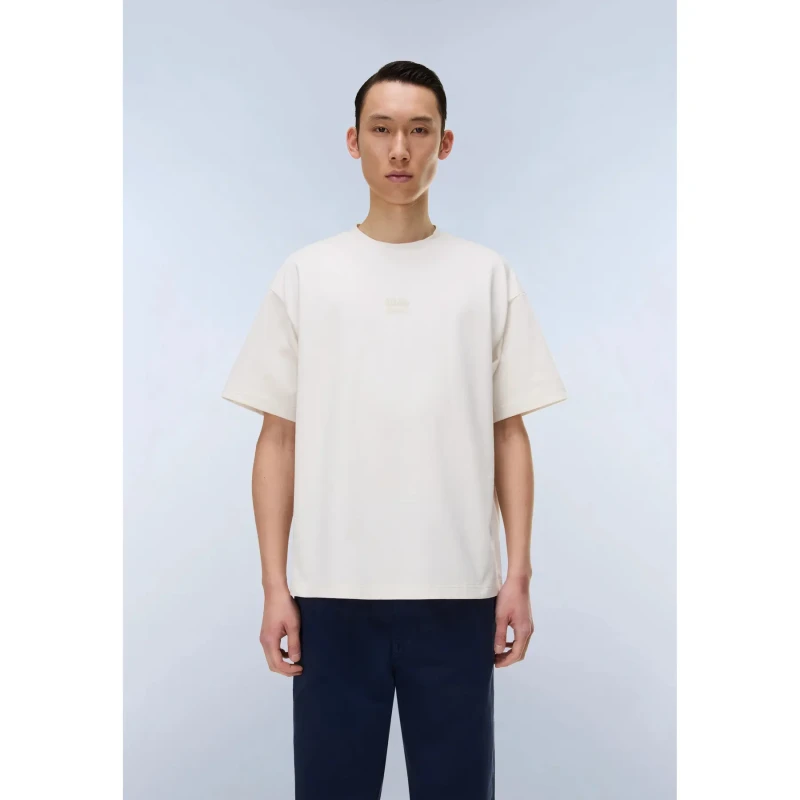 Image of T-Shirt Napapijri Elevated Logo Blanc Male L