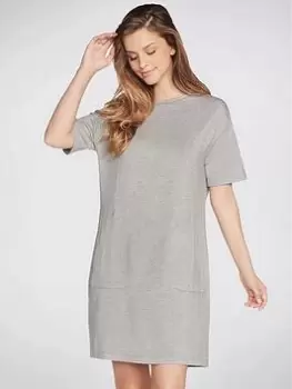 Image of Skechers Skechluxe Mindful Dress, Grey Size M Women