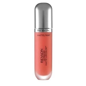Image of Revlon Ultra HD Matte Lipstick Flirtation 5.9ml Orange