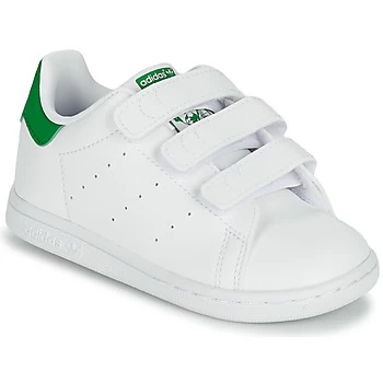 Image of adidas STAN SMITH CF I SUSTAINABLE boys's Childrens Shoes Trainers in White