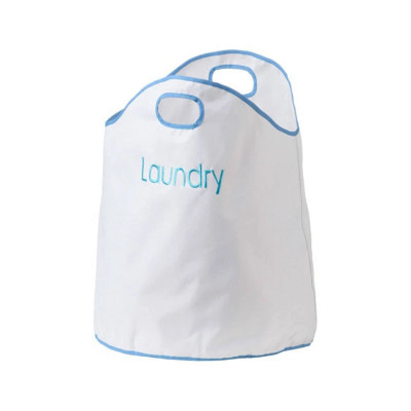 Image of Premier Housewares Oxford Laundry Bag, Lightweight And Durable Blue