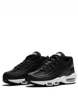 Image of Nike Air Max 95 - Black/White, Size 3, Women