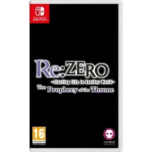 Image of Re Zero The Prophecy of the Throne Starting Life in Another World Nintendo Switch Game